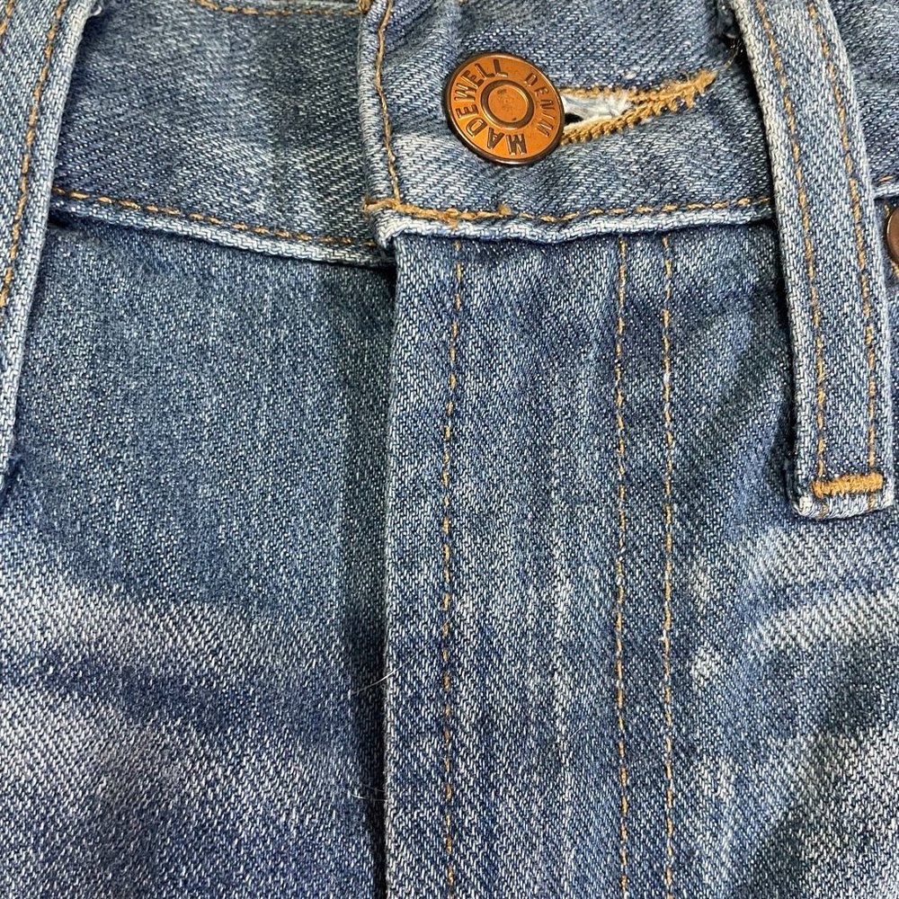 MADEWELL Ladies "The Perfect" Jean Denim Cut-off Casual Short, 24/XS - Picture 5 of 6